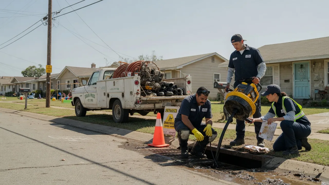 Drain Cleaning in Danciger, TX near me